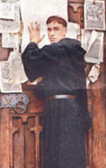 Luther posts the 95 theses